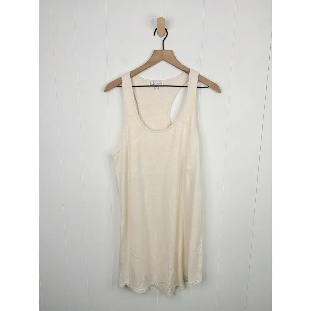 NWT PJ Salvage Essential Jammie Night Dress Large Oatmeal Sleepwear Lounge - Picture 2 of 9
